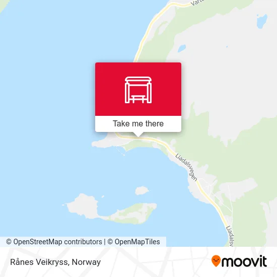 Rånes Veikryss map
