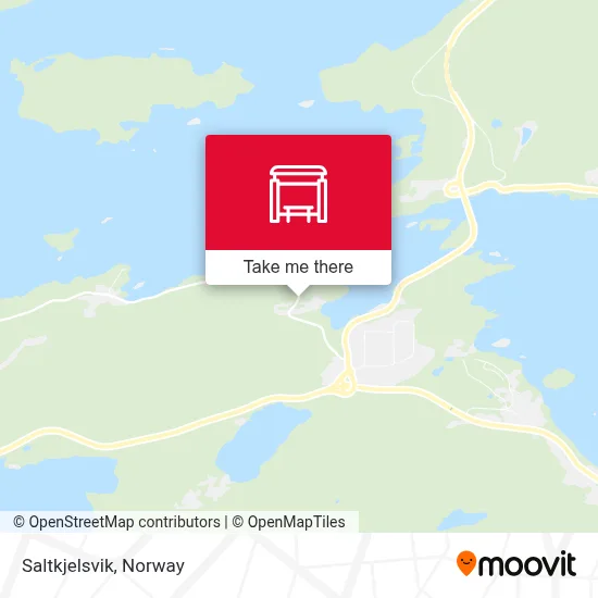 Saltkjelsvik map