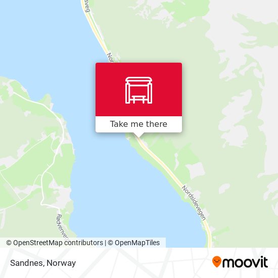 Sandnes map