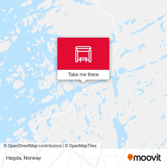Høgda map