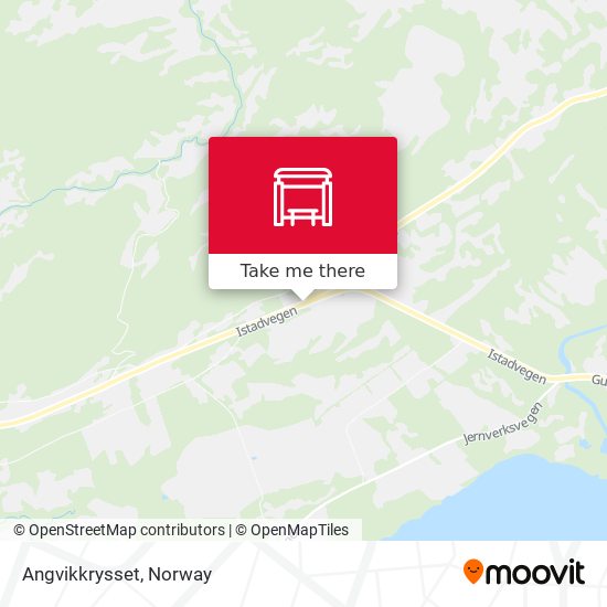 Angvikkrysset map