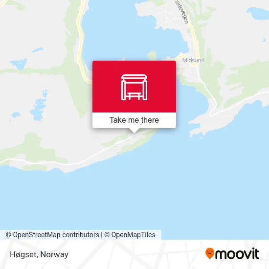 Høgset map