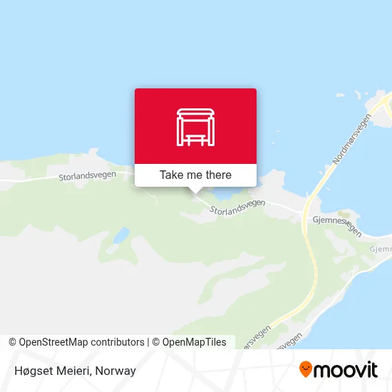 Høgset Meieri map