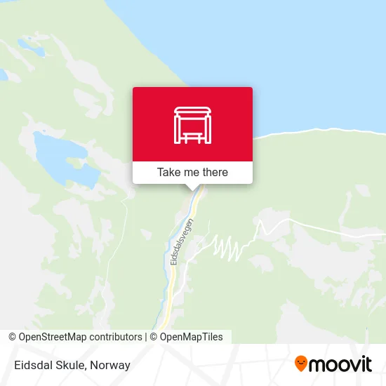 Eidsdal Skule map