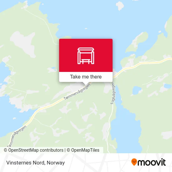 Vinsternes Nord map