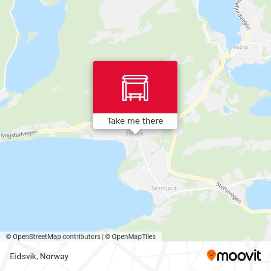 Eidsvik map