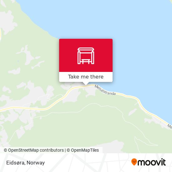 Eidsøra map