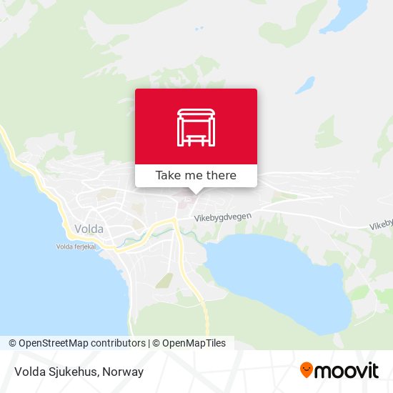 Volda Sjukehus map