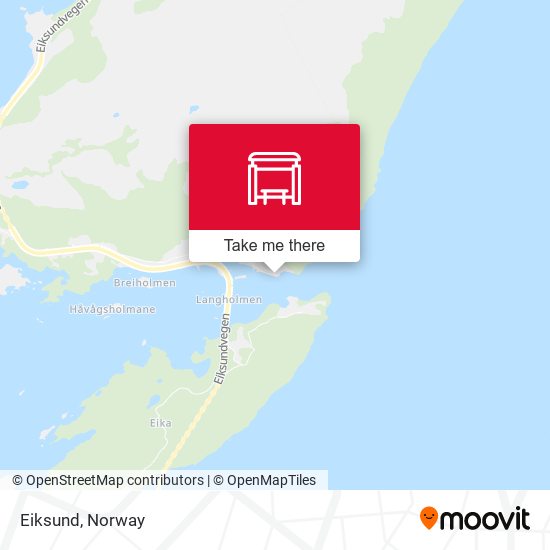 Eiksund map