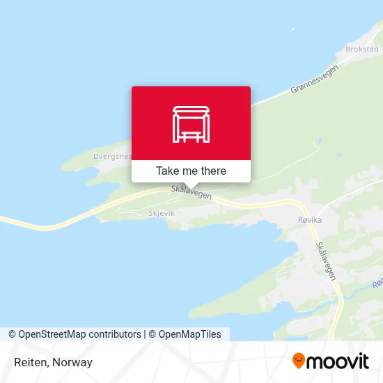 Reiten map