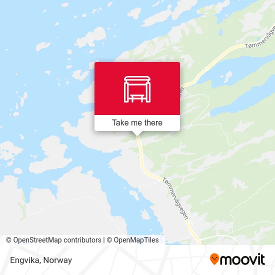 Engvika map