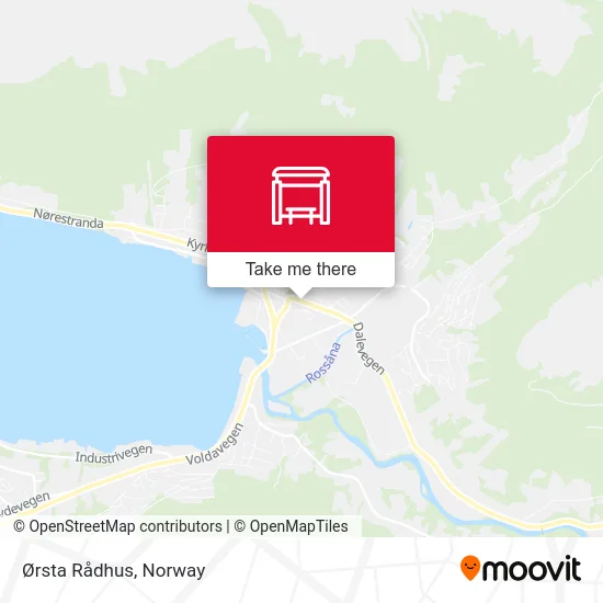 Ørsta Rådhus map