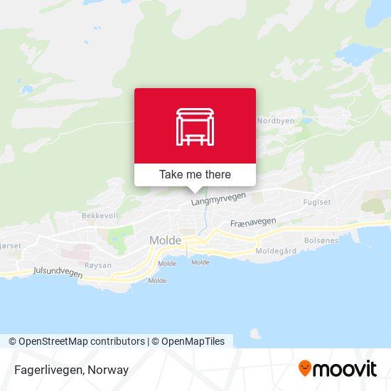 Fagerlivegen map