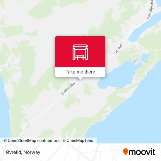 Øvrelid map