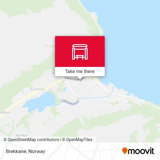 Brekkane map