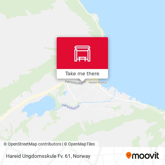 Hareid Ungdomsskule Fv. 61 map