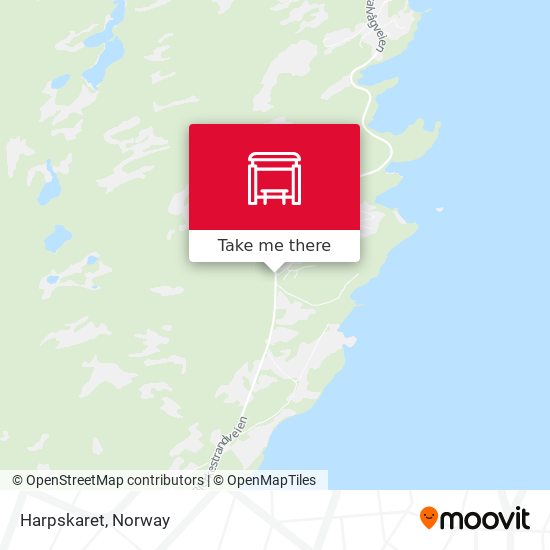 Harpskaret map