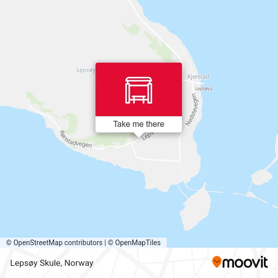 Lepsøy Skule map