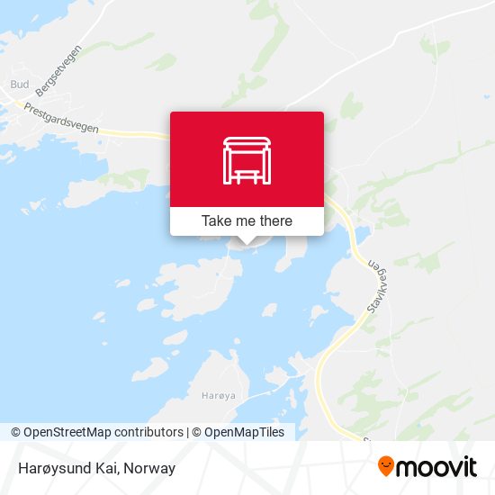 Harøysund Kai map