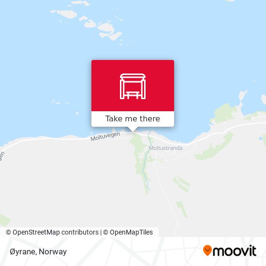 Øyrane map