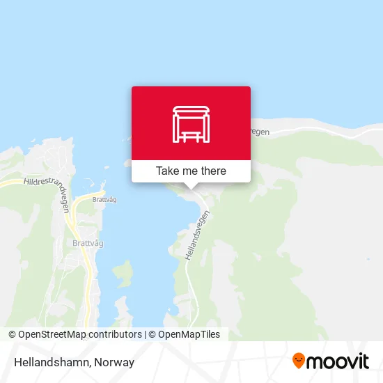 Hellandshamn map