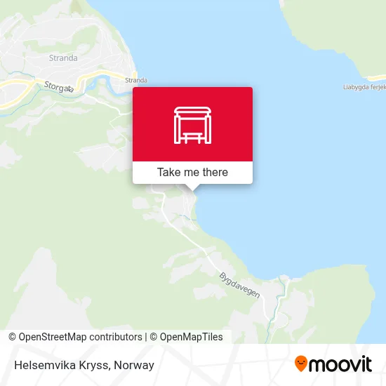 Helsemvika Kryss map
