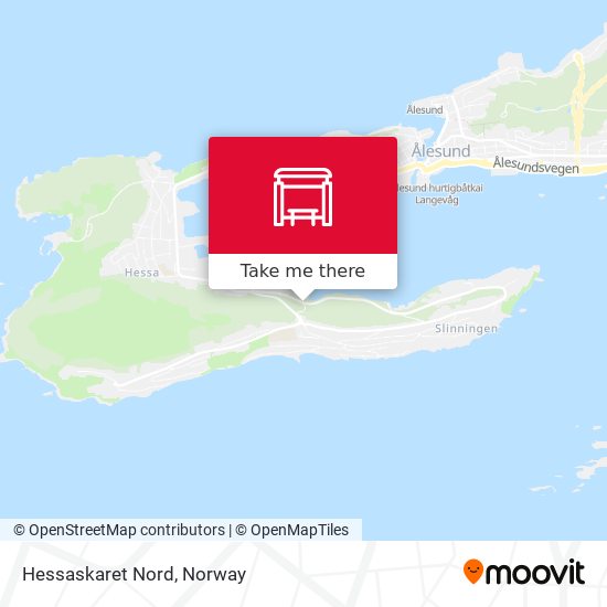 Hessaskaret Nord map