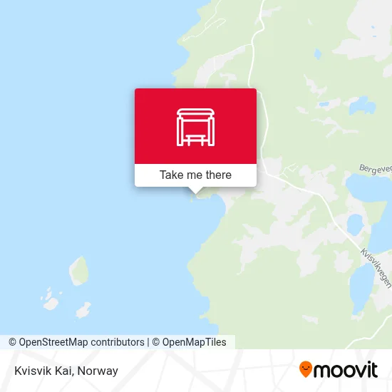 Kvisvik Kai map
