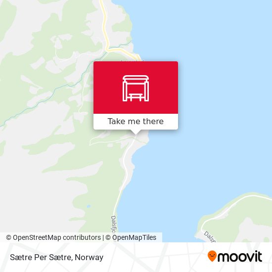 Sætre Per Sætre map