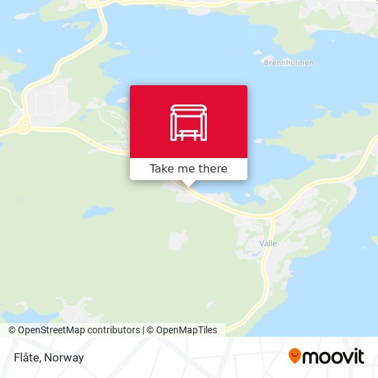 Flåte map