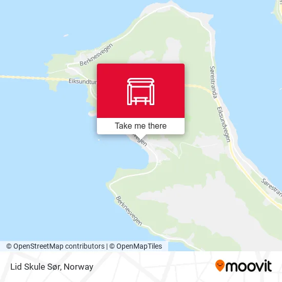 Lid Skule Sør map