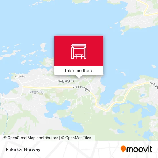Frikirka map