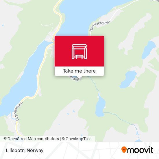 Lillebotn map