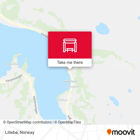 Lillebø map