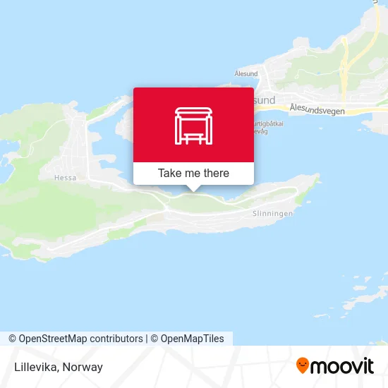 Lillevika map