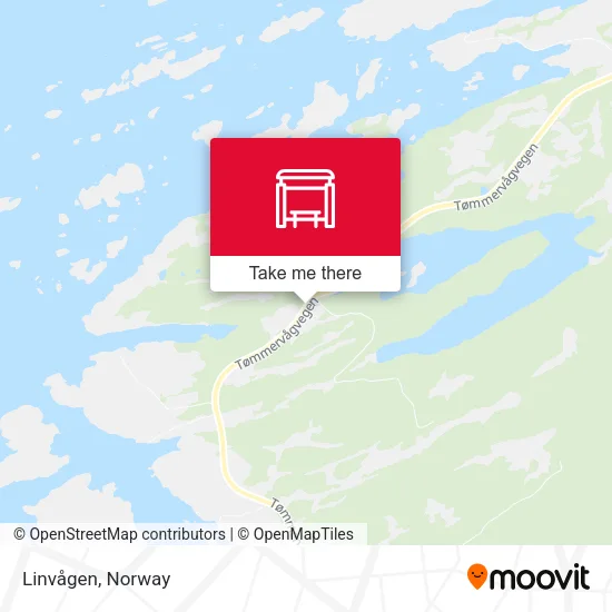 Linvågen map