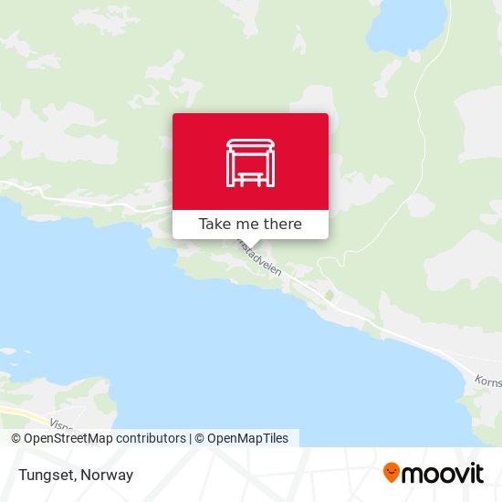 Tungset map