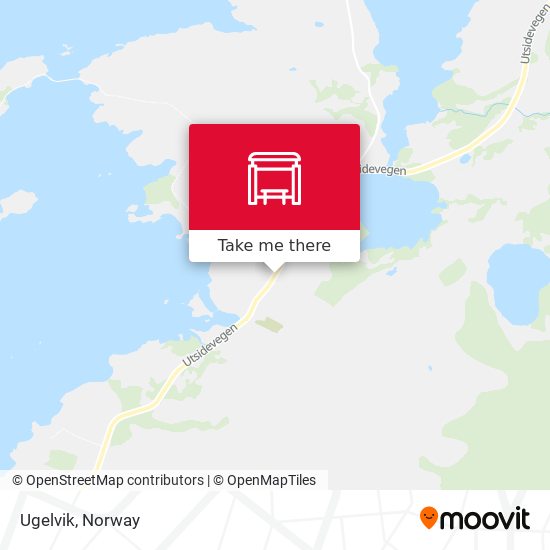 Ugelvik map