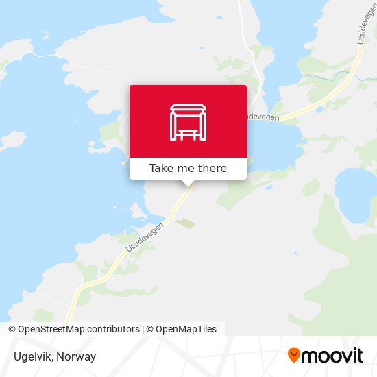 Ugelvik map