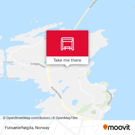 Futsæterhøgda map