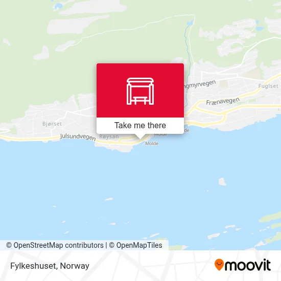Fylkeshuset map