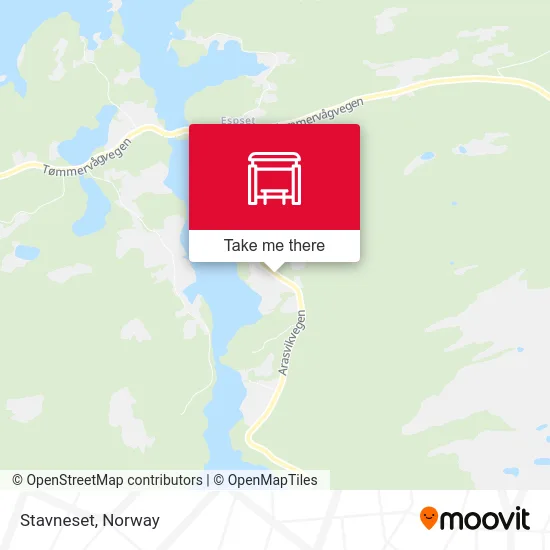 Stavneset map