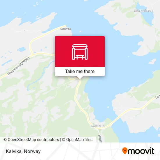 Kalvika map