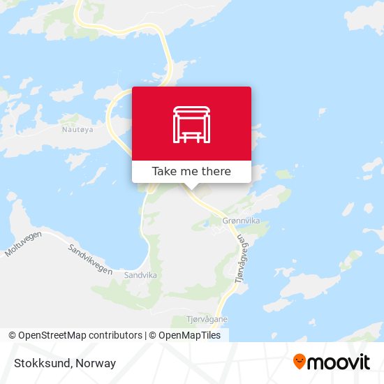 Stokksund map