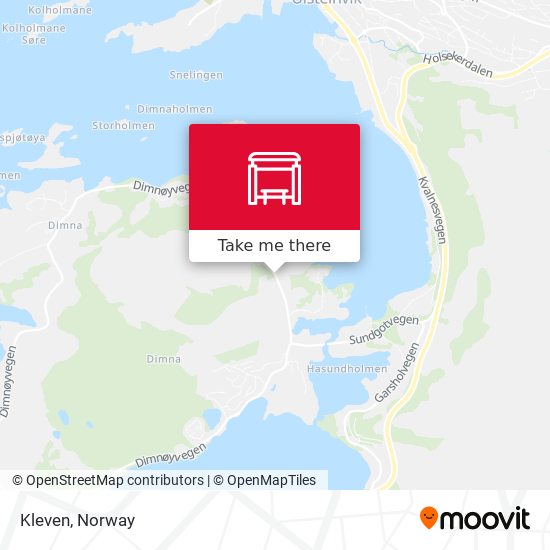 Kleven map