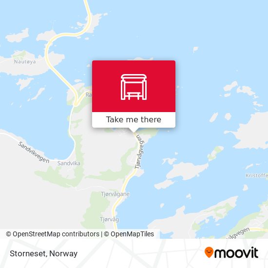 Storneset map