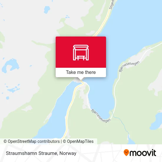 Straumshamn Straume map