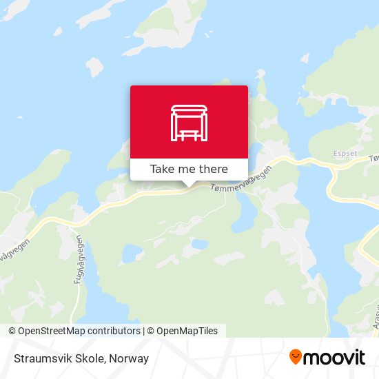 Straumsvik Skole map