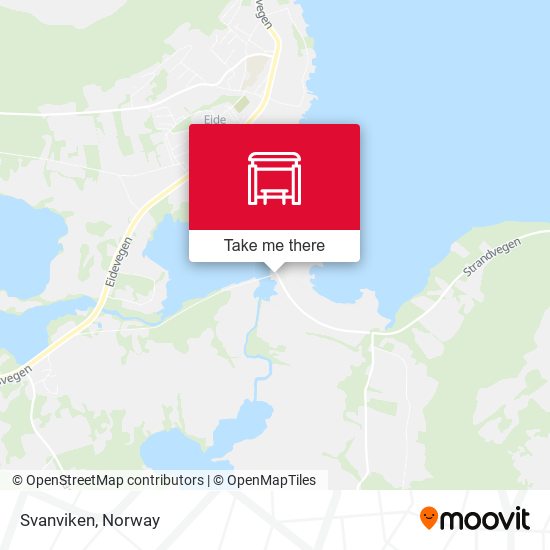 Svanviken map