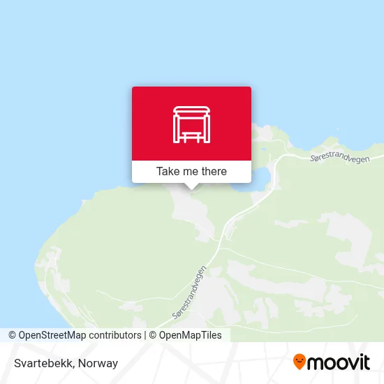 Svartebekk map